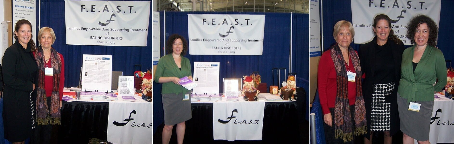 FEAST History NEDA Exhibition 2008 - 2010 Eating Disorder Parent Support