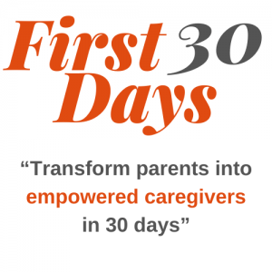 Transform parents in 30 days logo